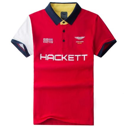 Classic Hackett Aston Martin Racing Men’s Premium Cotton Polo Shirt