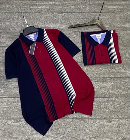 Classic Collar THF Cotton Polo Shirt