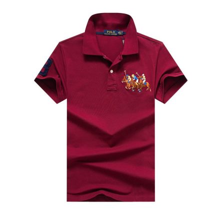 Classic Collar PRL Cotton Polo Shirt