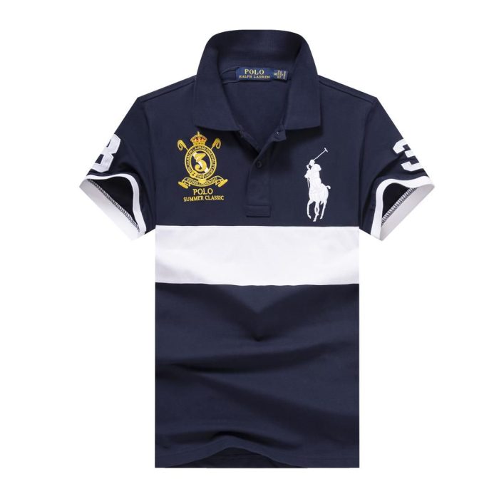 Classic Collar PRL Cotton Polo Shirt