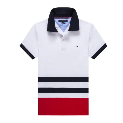 Classic Collar THF Cotton Polo Shirt