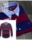 A Classic PRL Men’s Custom-Fit Logo-Embroidered Long Sleeve Oxford Cotton Shirt