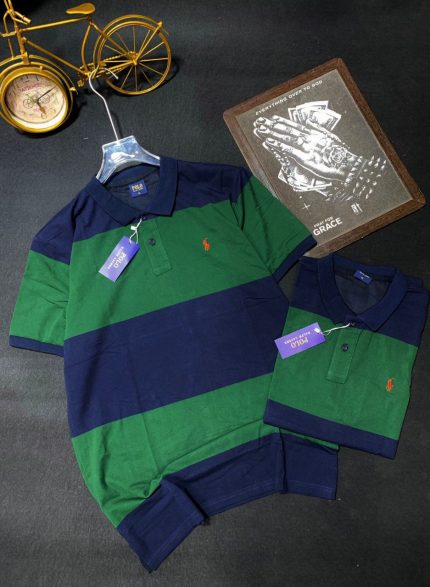 Classic Collar PRL Short-Sleeved Turnover Cotton polo shirt