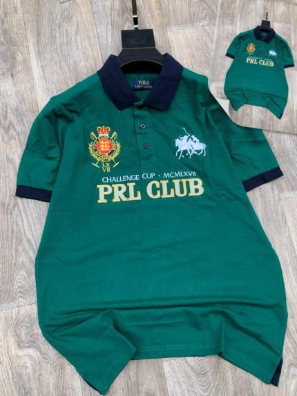 Classic Collar PRL Cotton Polo Shirt