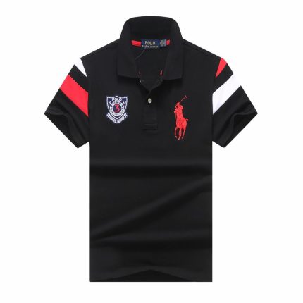 Classic Collar PRL Cotton Polo Shirt