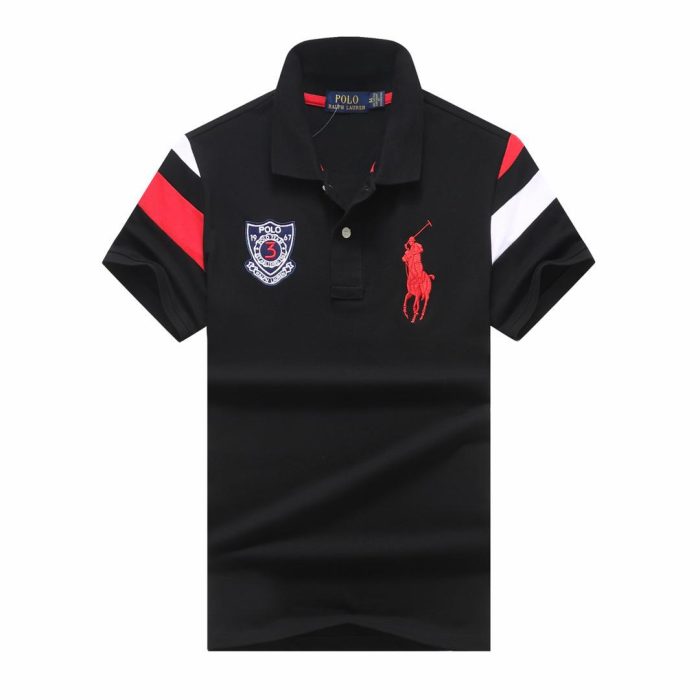 Classic Collar PRL Cotton Polo Shirt
