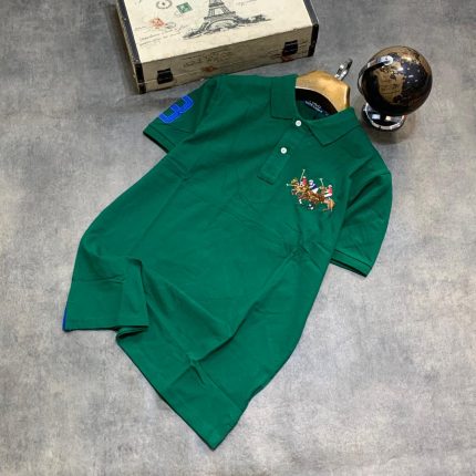 Classic Collar PRL Cotton Polo Shirt