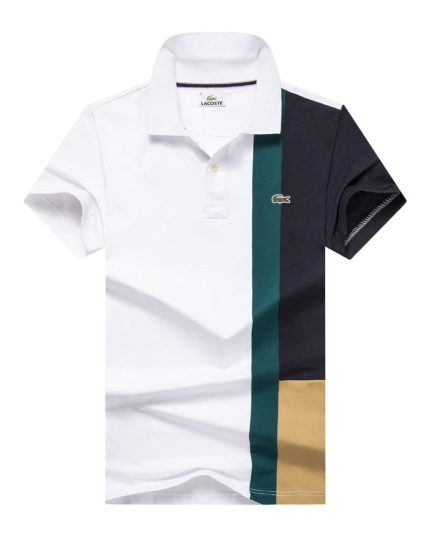Classic Collar Lacoste Cotton Polo Shirt