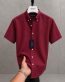 Classic PRL Men’s Custom-Fit Logo-Embroidered Short Sleeve Oxford Shirt