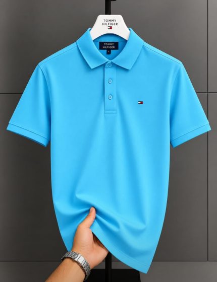 Classic Collar THF Cotton Polo Shirt
