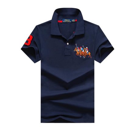 Classic Collar PRL Cotton Polo Shirt