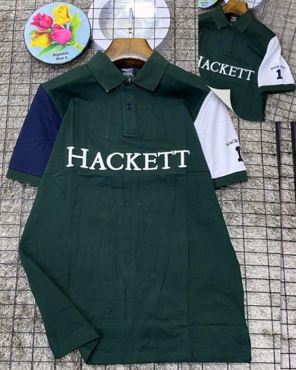 Classic Hackett Aston Martin Racing Men’s Premium Cotton Polo Shirt