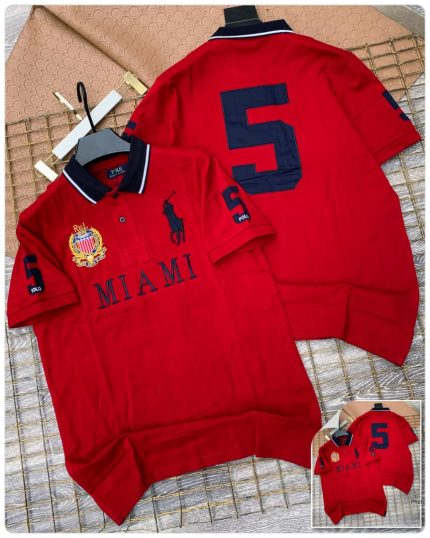 Classic Collar PRL Cotton Polo Shirt