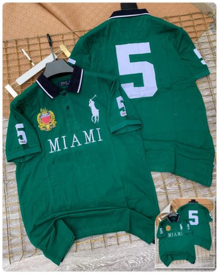 Classic Collar PRL Cotton Polo Shirt