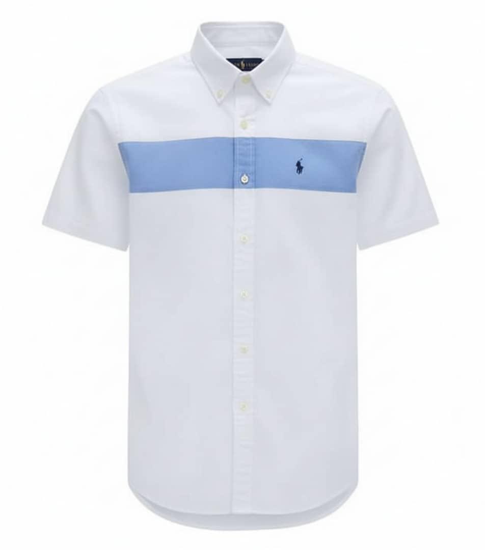 WhatsApp Image 2025-10-31 at 22.17.36_bcd4c8f4 Classic PRL Men’s Custom-Fit Logo-Embroidered Short Sleeve Oxford Shirt