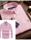 A Classic Custom-Fit PRL Men’s Logo-Embroidered Long Sleeve Oxford Cotton Shirt