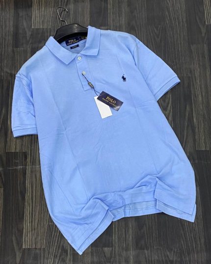 Classic Collar PRL Cotton Polo Shirt
