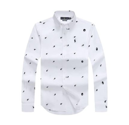 Classic PRL Custom-Fit Men’s Logo-Embroidered Long Sleeve Oxford Shirt