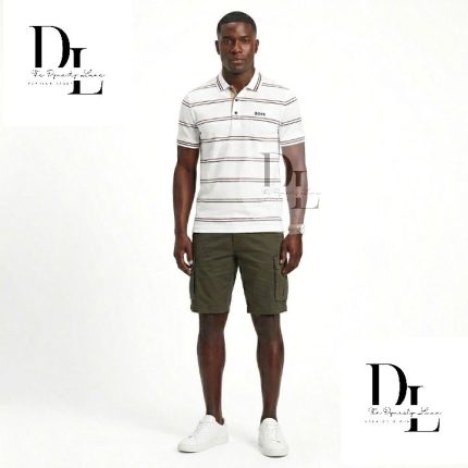 Classic Collar BOS Cotton Polo Shirt