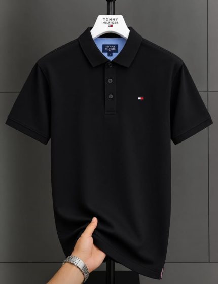 Classic Collar THF Cotton Polo Shirt