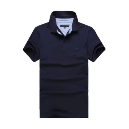Classic Collar THF Cotton Polo Shirt