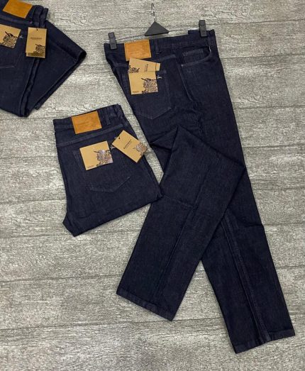 Men’s Plain Straight Cut Jeans