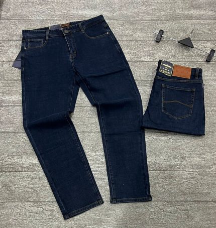 Men’s Plain Straight Cut Jeans