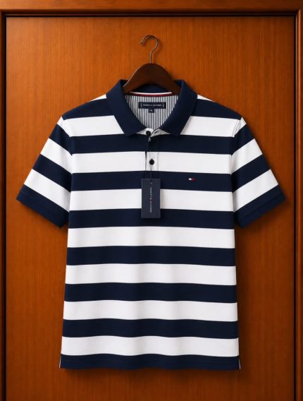 Classic Collar THF Cotton Polo Shirt