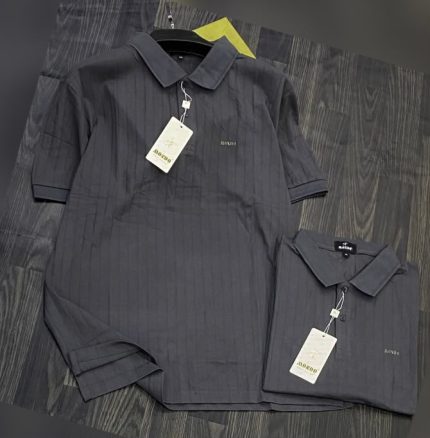Classic Collar MND Cotton Polo Shirt