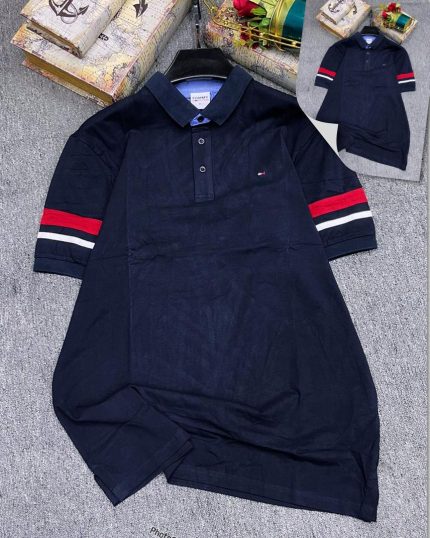 Classic Collar THF Cotton Polo Shirt