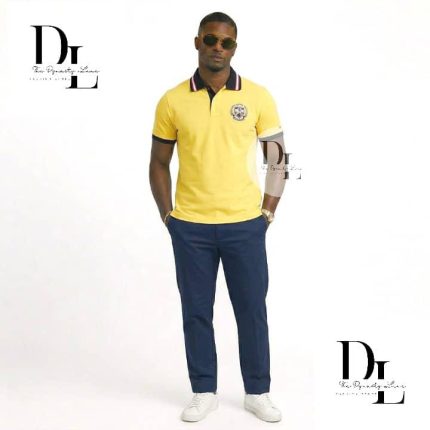 Classic Collar THF Cotton Polo Shirt