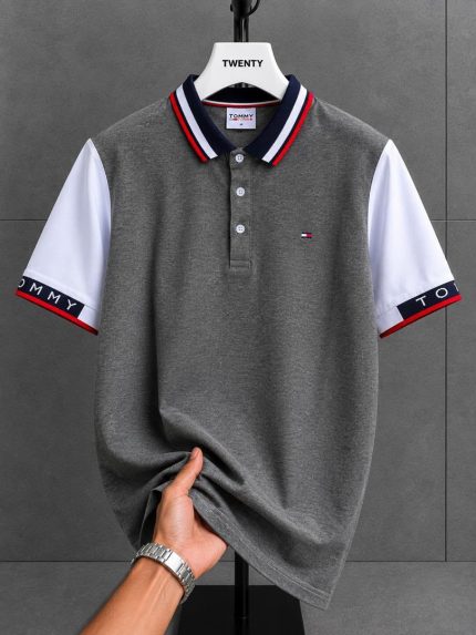 Classic Collar THF Cotton Polo Shirt