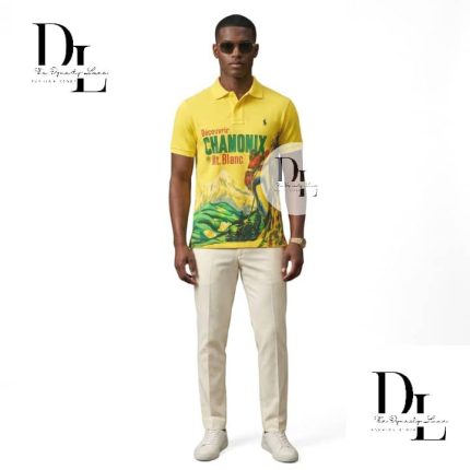 Classic Collar PRL Cotton Polo Shirt