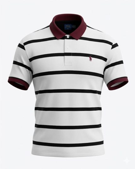 Classic Collar PRL Cotton Polo Shirt