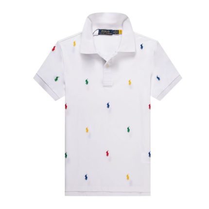 Classic Collar PRL Cotton Polo Shirt