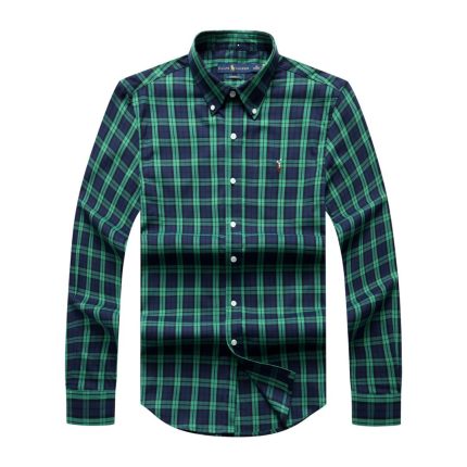 Classic PRL Custom-Fit Men’s Logo-Embroidered Long Sleeve Oxford Shirt