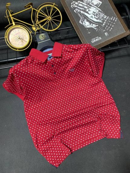 Classic Collar DSL Cotton Polo Shirt