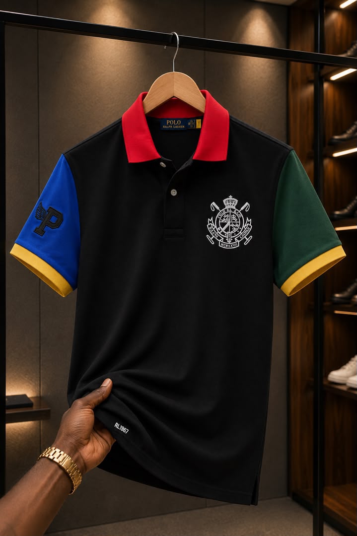 d060df7d-5593-4e15-8619-06cc02a88968 Classic Collar PRL Cotton Polo Shirt