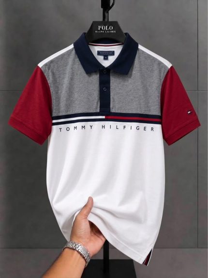 Classic Collar THF Cotton Polo Shirt