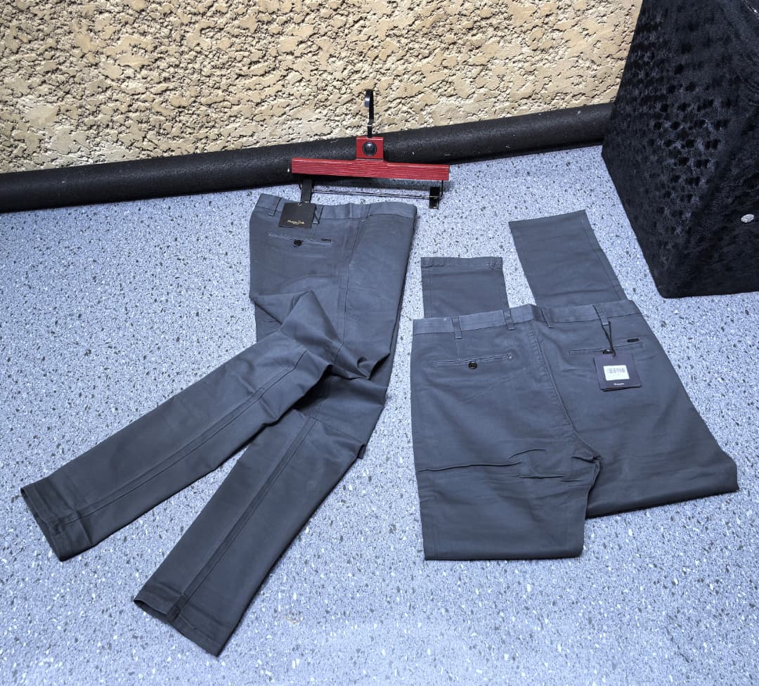 38e84dc0-65a5-4b31-8a11-6d3188132e48 Men Straight Cut Massimo Trousers