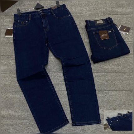 Men’s Plain Straight Cut Jeans