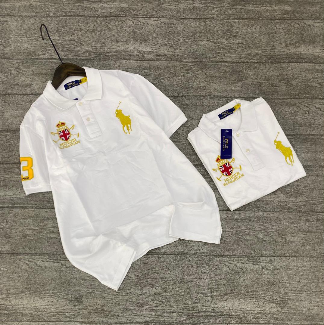 796a1e6d-4f33-4ef6-97be-a431721989a8 Classic Collar PRL Cotton Polo Shirt