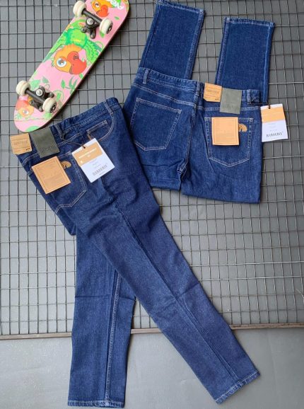 Men’s Plain Straight Cut Jeans