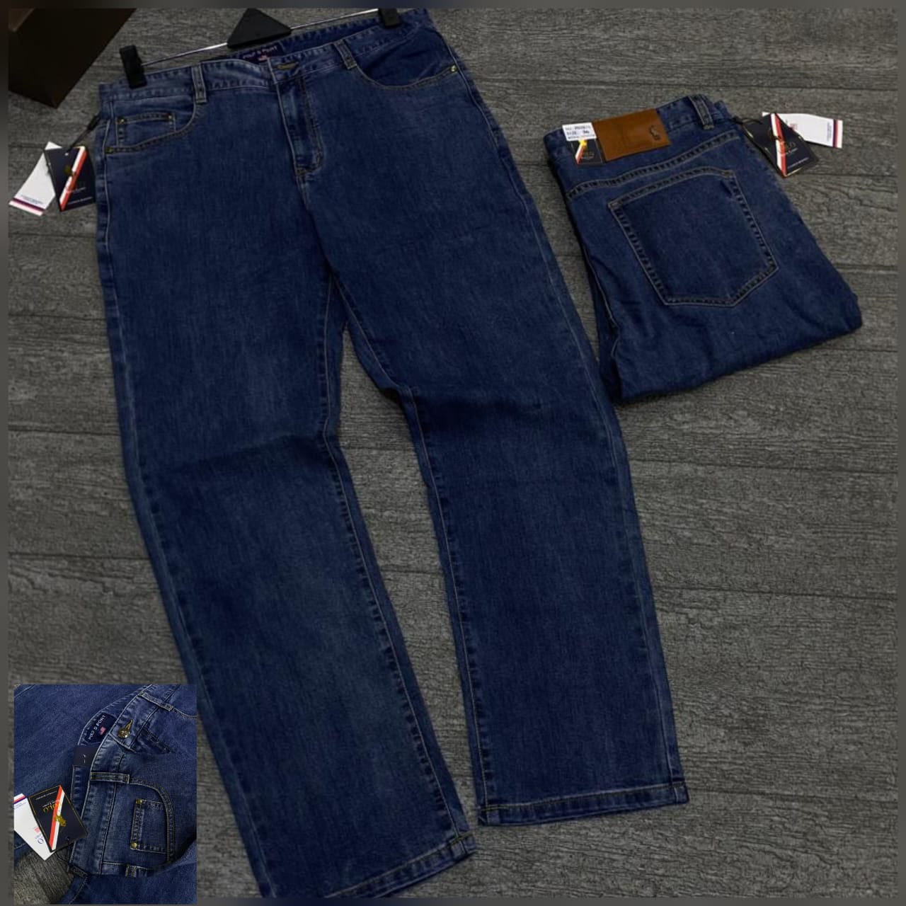 872ff942-3164-4534-b76e-53f37be0640a Men’s Plain Straight Cut Jeans