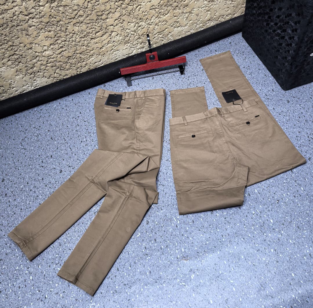 adb83348-342a-4421-a098-758b806cec0a Men Straight Cut Massimo Trousers