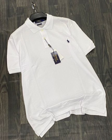 Classic Collar PRL Cotton Polo Shirt