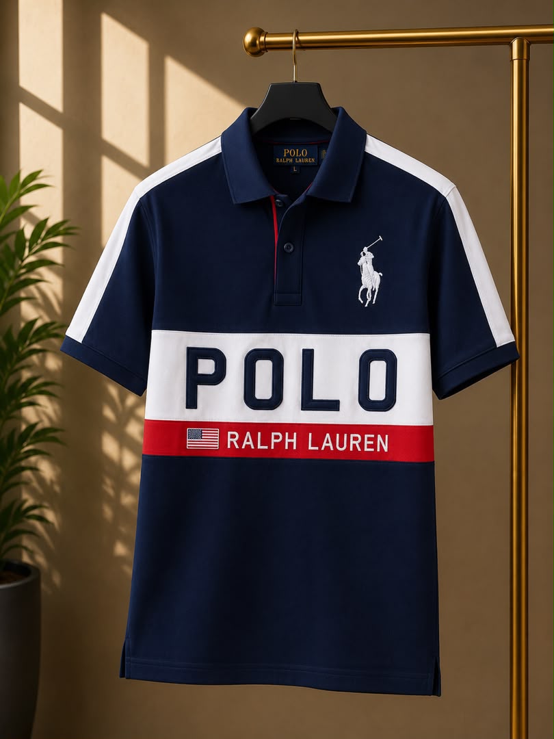 c7ef7830-83b7-4a7b-89f4-eba9f63880d0 Classic Collar PRL Cotton Polo Shirt