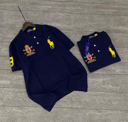 Classic Collar PRL Cotton Polo Shirt
