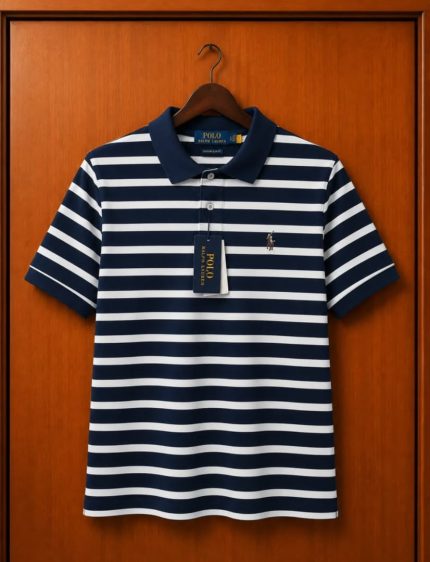 Classic Collar PRL Cotton Polo Shirt