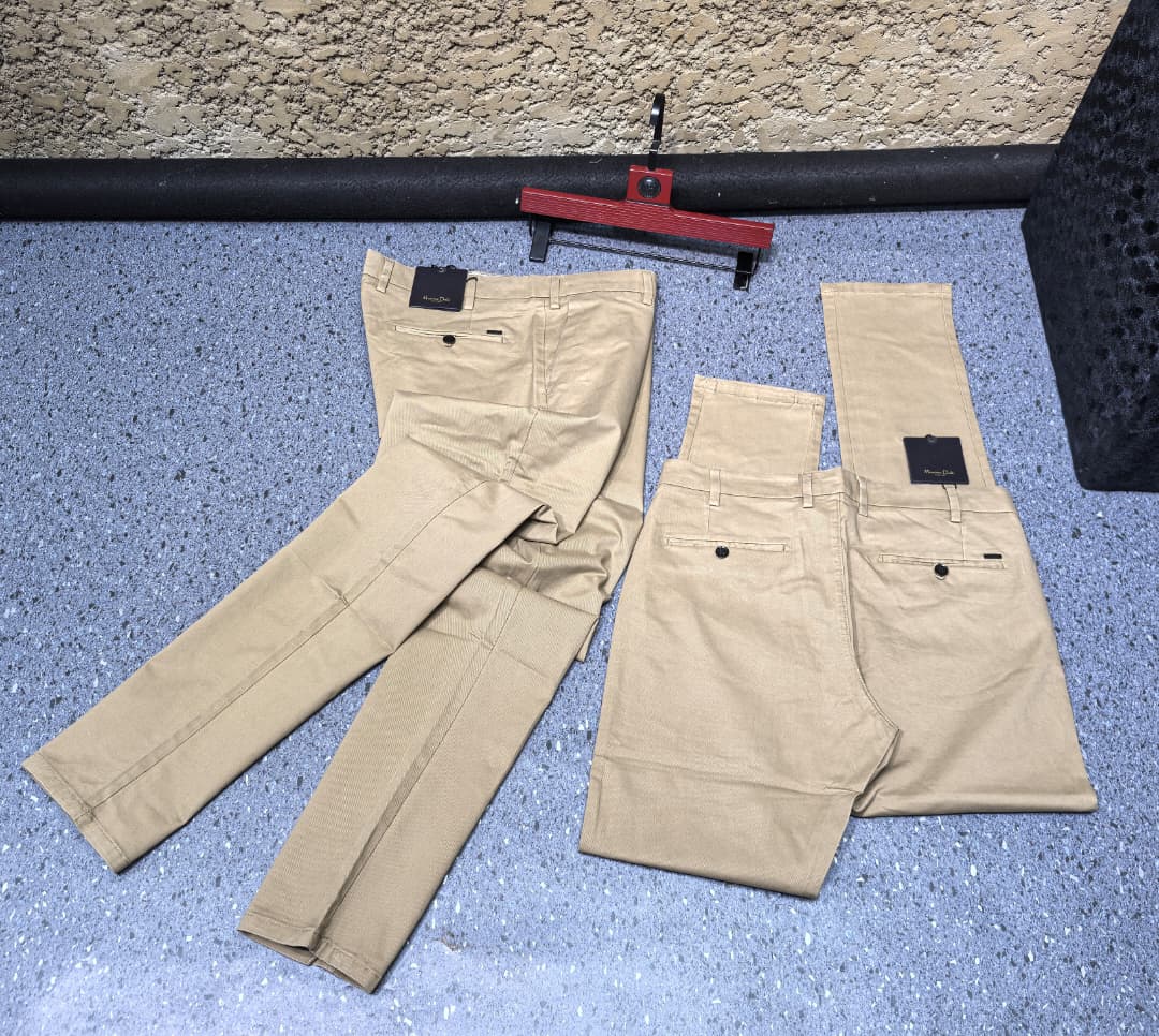 e782a70c-fcc0-41af-8765-fa4f9b83fc96 Men Straight Cut Massimo Trousers